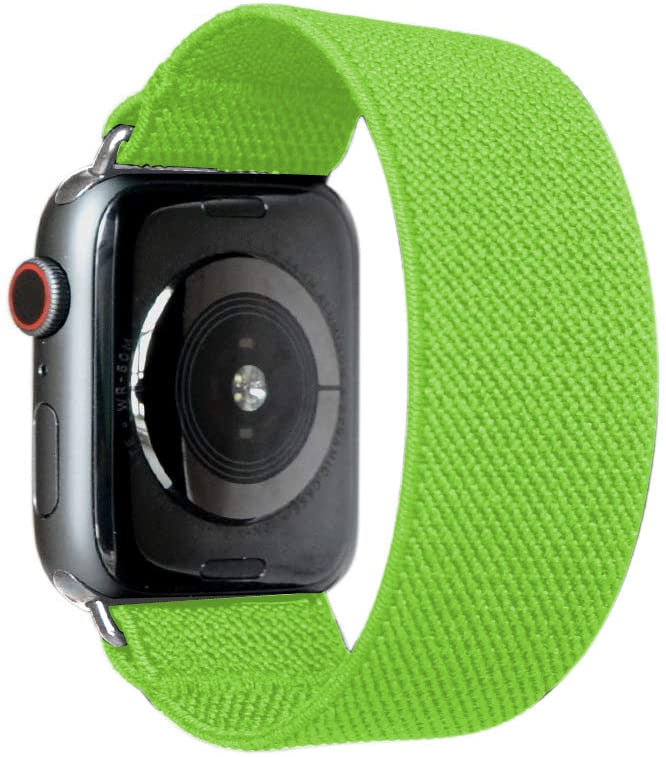Correa Scrunchie para Apple watch 7, pulsera de 45mm, 41mm, 44mm, 40mm, 38mm y 42mm para mujer, correa iwatch series SE 6 5 4 3