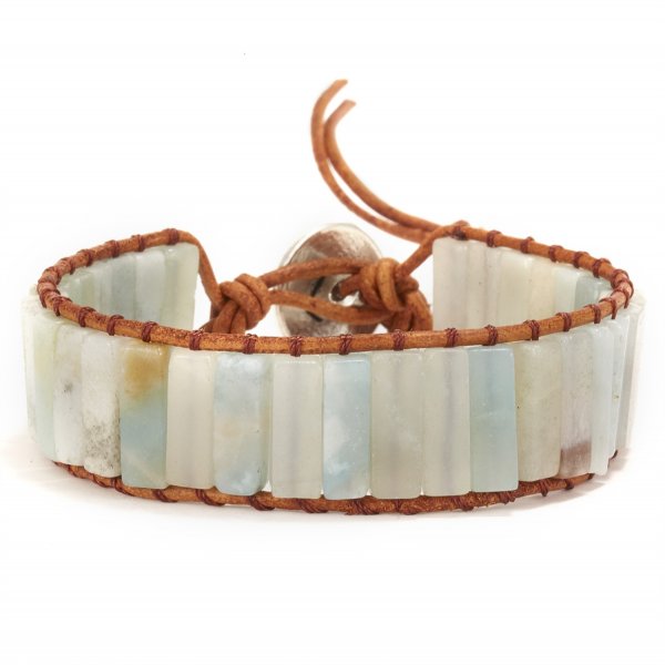 Vintage 3 Strands Multilayer Adjustable Weaving Rope Chain Natural Stone Beads Bracelet For Women Fashion Bohemia Jewelry Gift