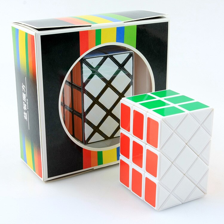 DianSheng Case Cube Long Brick Case 3x3x3 Magic Cube Ancient Double Fish Cube Speed Puzzle Cubes Educational Toy Special Toys