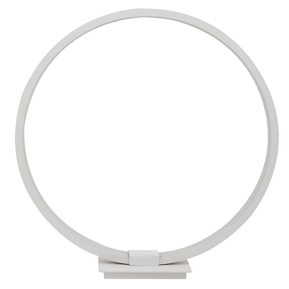 Lámpara de mesa LED, lámpara de escritorio regulable táctil moderna, lámparas de mesa para decoración de dormitorio, lámpara de noche, luces nocturnas circulares blancas y negras
