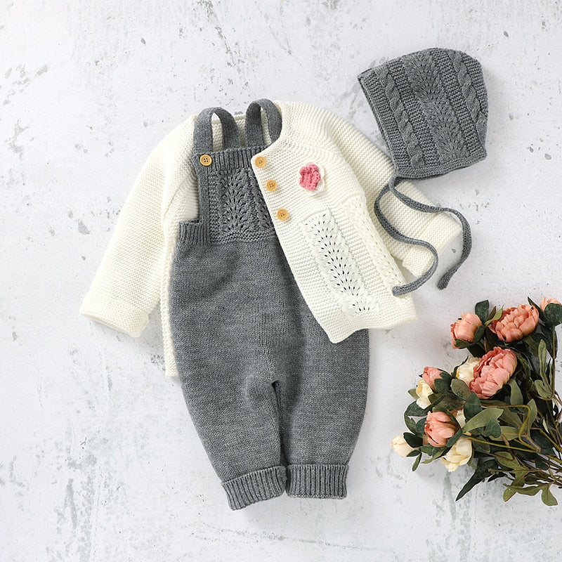 Peleles para bebé, monos para niño pequeño, Tops infantiles, ropa de manga larga para niña recién nacida, monos para niño de punto acanalado liso