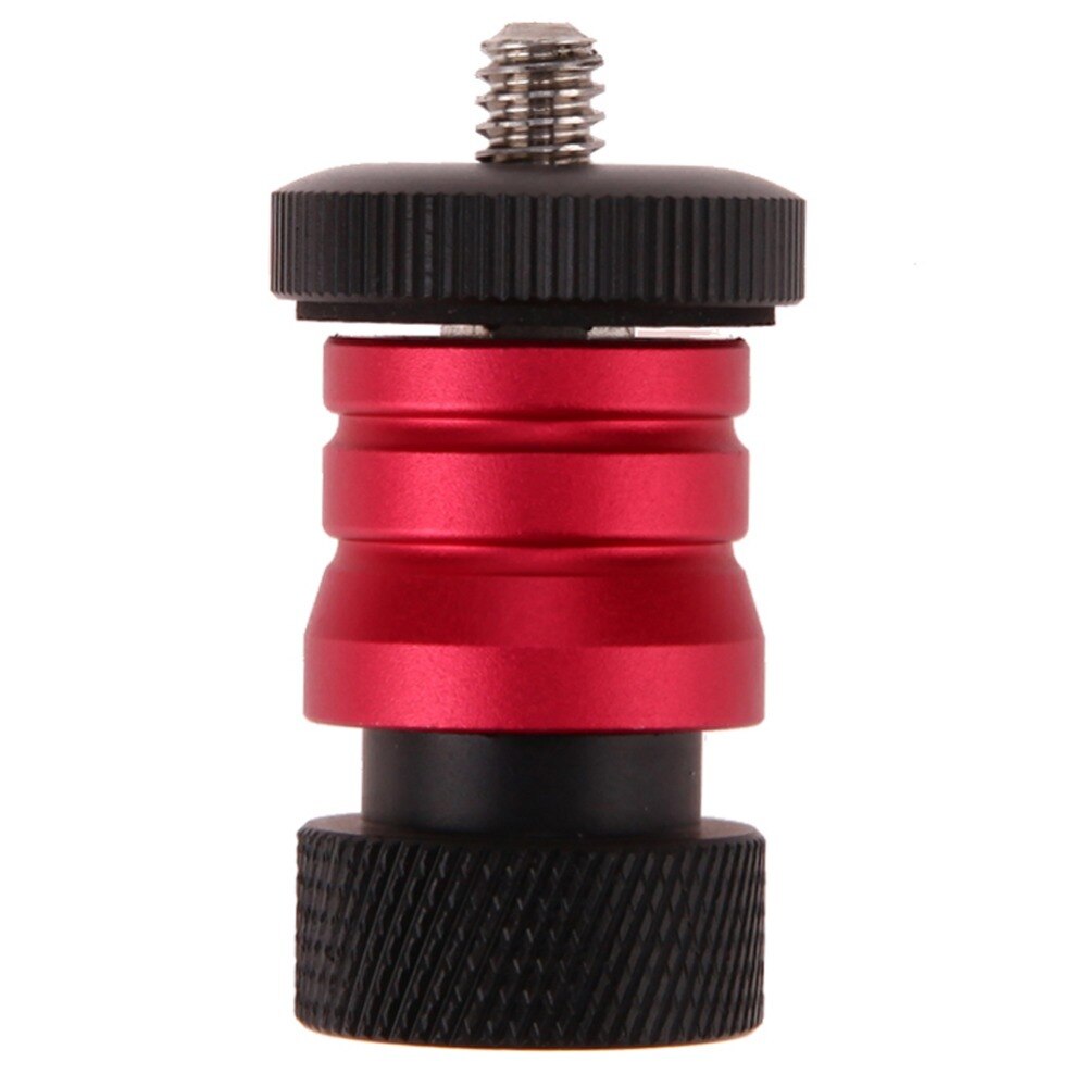 VODOOL-Mini rótula de bola de trípode de 1/4 pulgadas, placa desmontable de liberación rápida para Monitor de brazo, luz LED para soporte de montaje con separador