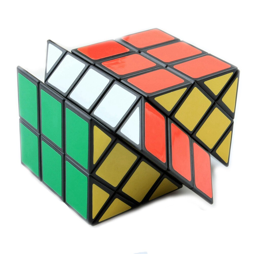 DianSheng Case Cube Long Brick Case 3x3x3 Magic Cube Ancient Double Fish Cube Speed Puzzle Cubes Educational Toy Special Toys