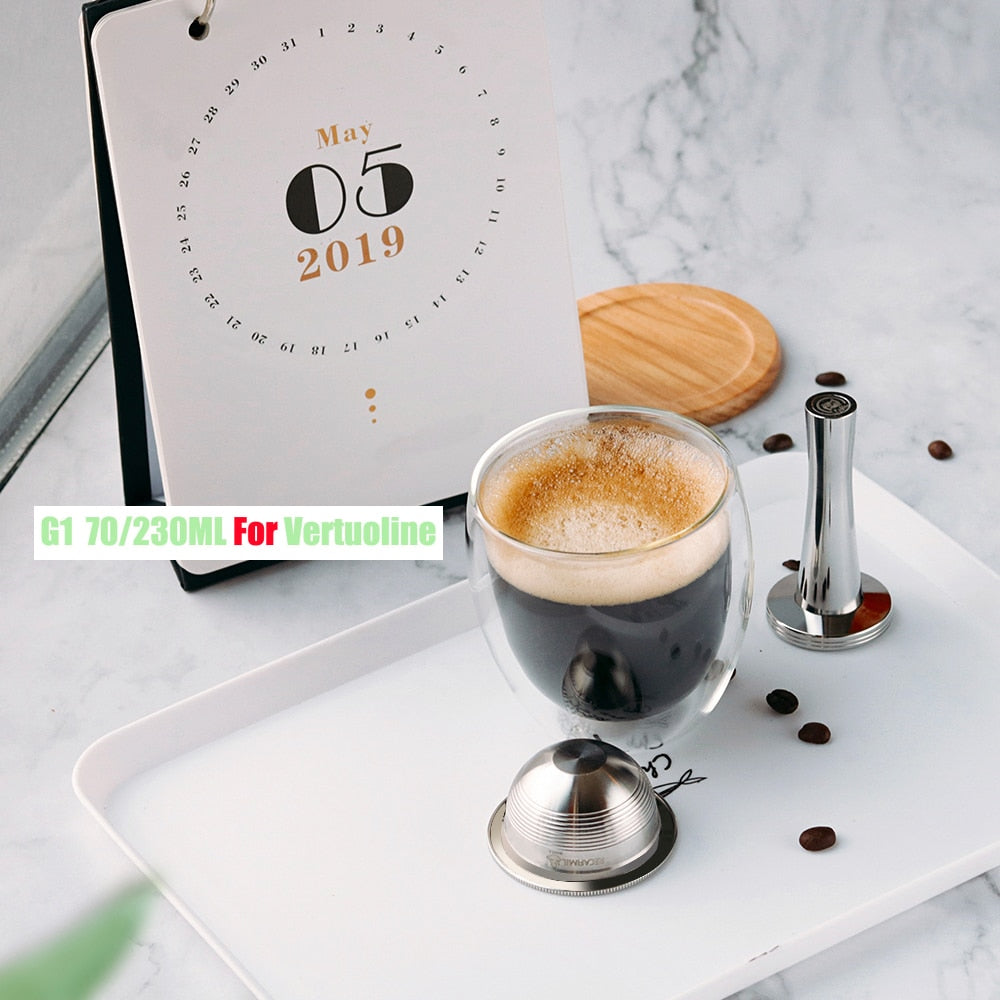 iCafilas Refillable Coffee Capsule For Nespresso & Dolce Gusto & Vertuoline & Illy Drop Shipping Vip Link