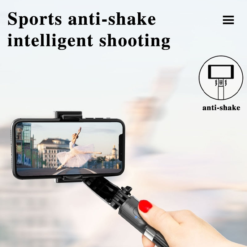 Palo de Selfie inalámbrico con Bluetooth, Mini trípode plegable Compatible con teléfono con luz de relleno, Control remoto del obturador para IOS y Android