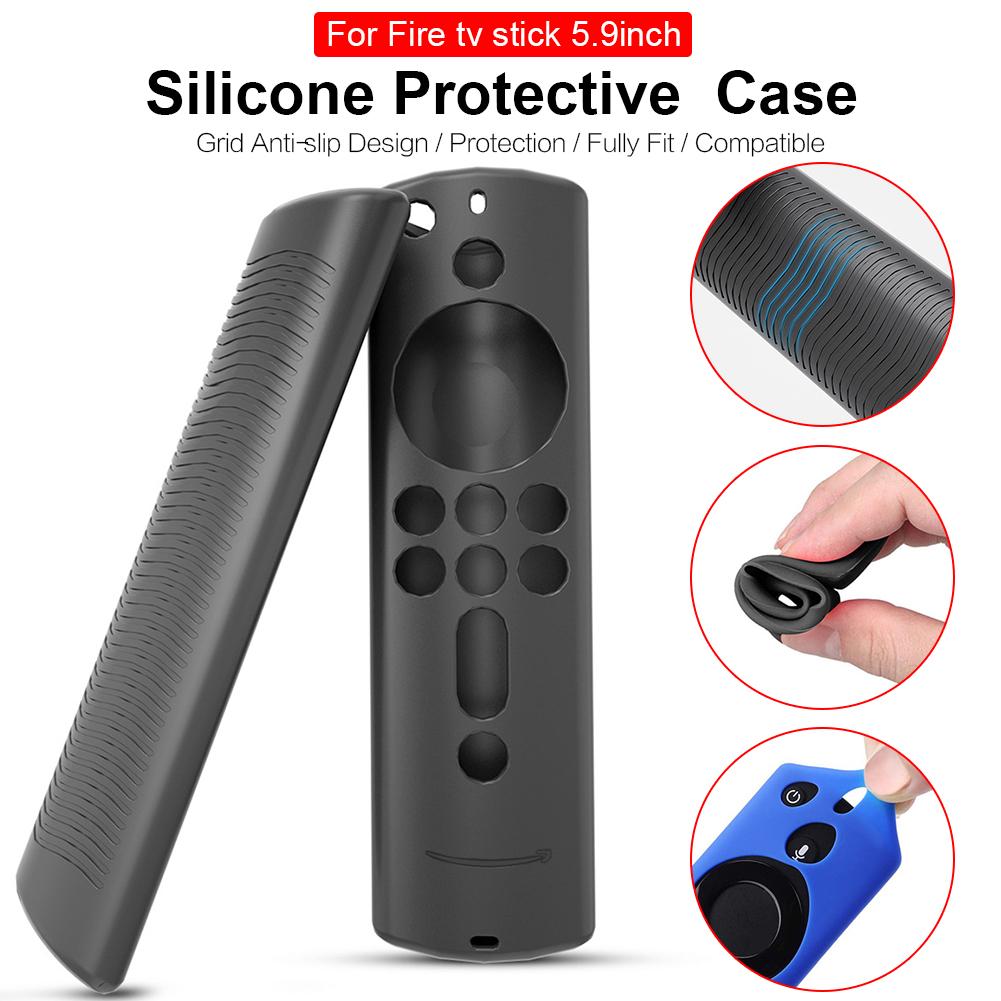 Hot Silicone Soft Shockproof Case For Fire TV Stick Voice Remote Controller Shockproof Case Cover