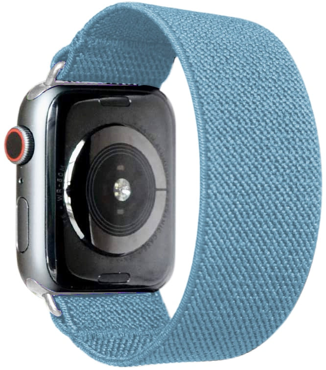 Correa Scrunchie para Apple watch 7, pulsera de 45mm, 41mm, 44mm, 40mm, 38mm y 42mm para mujer, correa iwatch series SE 6 5 4 3