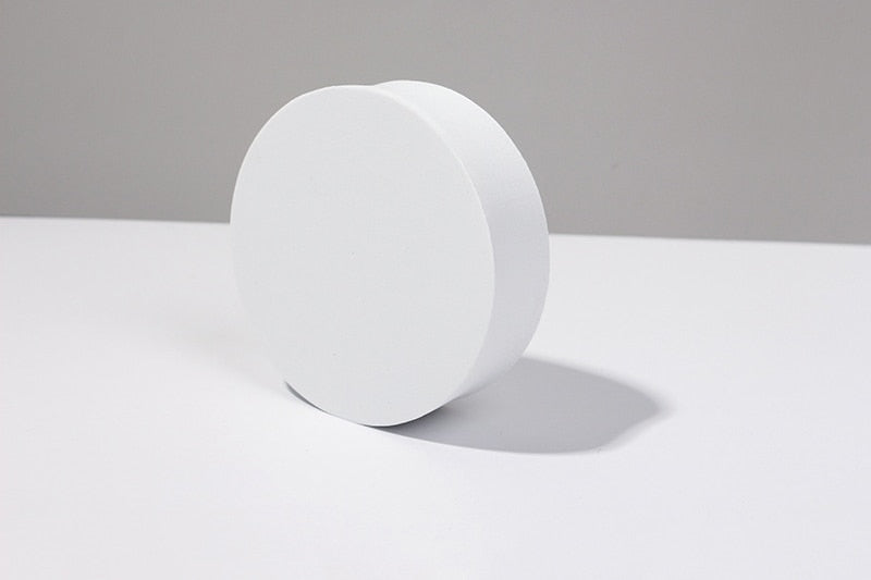 Recién llegado, cubo de fotografía INS, accesorios para fotos, cubo geométrico de espuma, accesorios de disparo para fondos de fotografía, color rosa claro y morado
