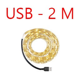 Luz LED inteligente para escalera debajo de la cama, Detector de luz con Sensor PIR, Control inteligente, lámpara de pared, armario, cocina, 3M, 2M, 1M