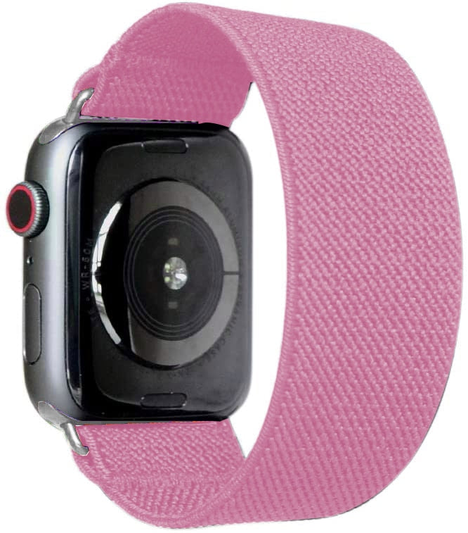 Correa Scrunchie para Apple watch 7, pulsera de 45mm, 41mm, 44mm, 40mm, 38mm y 42mm para mujer, correa iwatch series SE 6 5 4 3