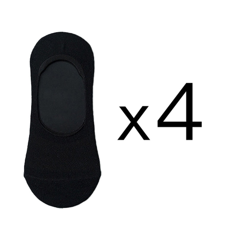 4 par/set nuevos calcetines de algodón para mujer moda Casual transpirable Primavera Verano tubo blanco calcetines neutros tamaño EU 36-42