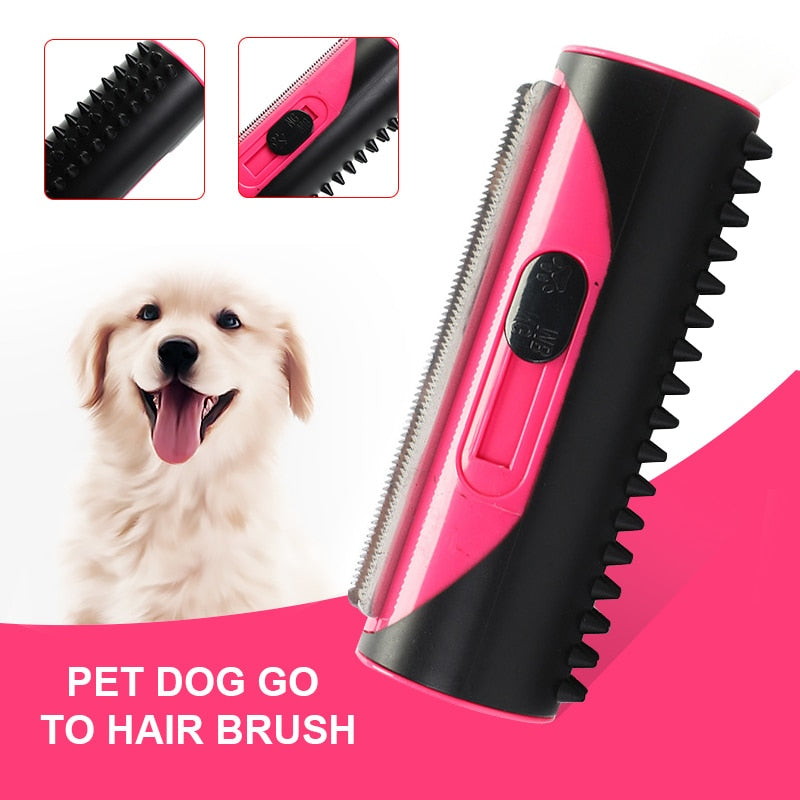 Pet Dog Hair Comb Lint Roller Puppy Cleaning Brush Cats Hair Sofa Carpet Cleaner Brushes Pet Rolling Comb