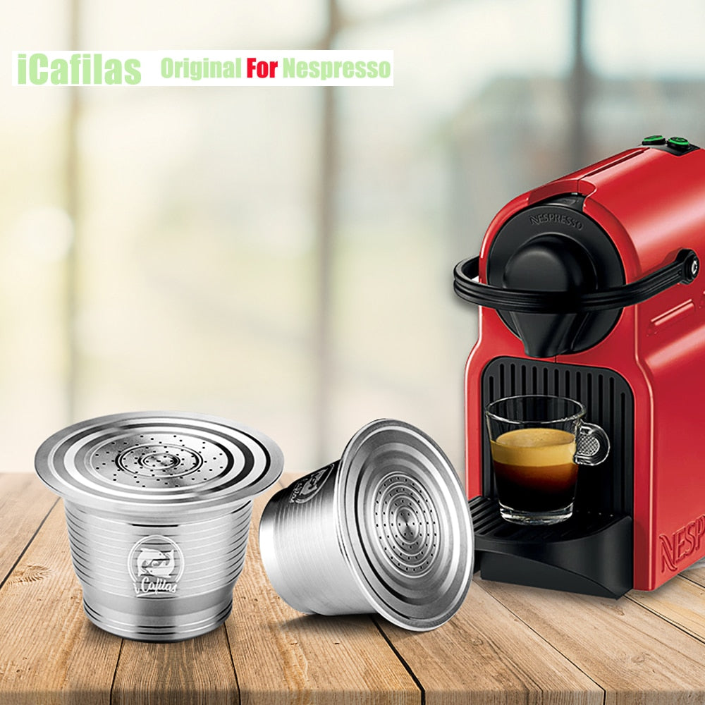 iCafilas Refillable Coffee Capsule For Nespresso & Dolce Gusto & Vertuoline & Illy Drop Shipping Vip Link