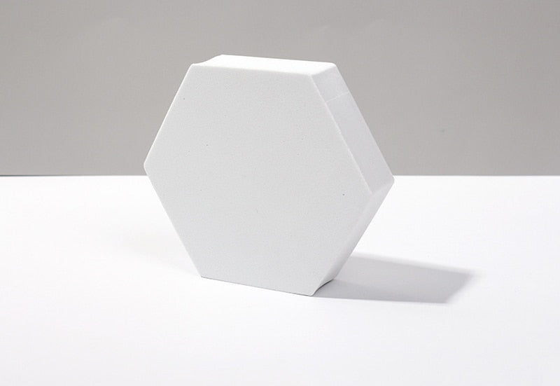Recién llegado, cubo de fotografía INS, accesorios para fotos, cubo geométrico de espuma, accesorios de disparo para fondos de fotografía, color rosa claro y morado