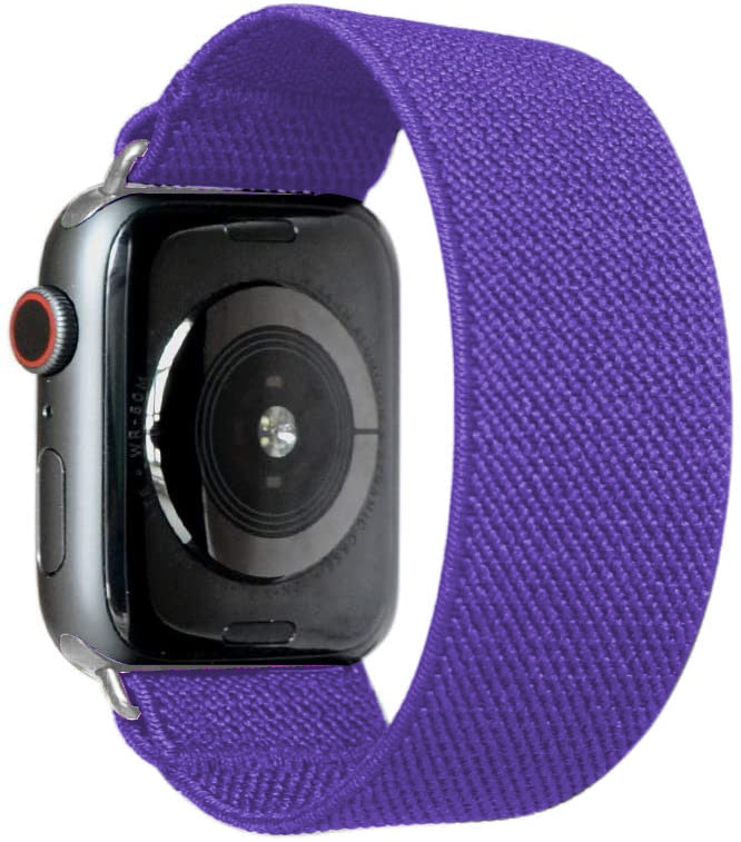 Correa Scrunchie para Apple watch 7, pulsera de 45mm, 41mm, 44mm, 40mm, 38mm y 42mm para mujer, correa iwatch series SE 6 5 4 3