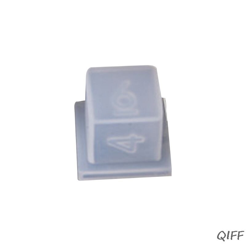 DIY Crystal Epoxy Mold Dice Fillet Shape Multi-spec Digital Game Silicone Mould
