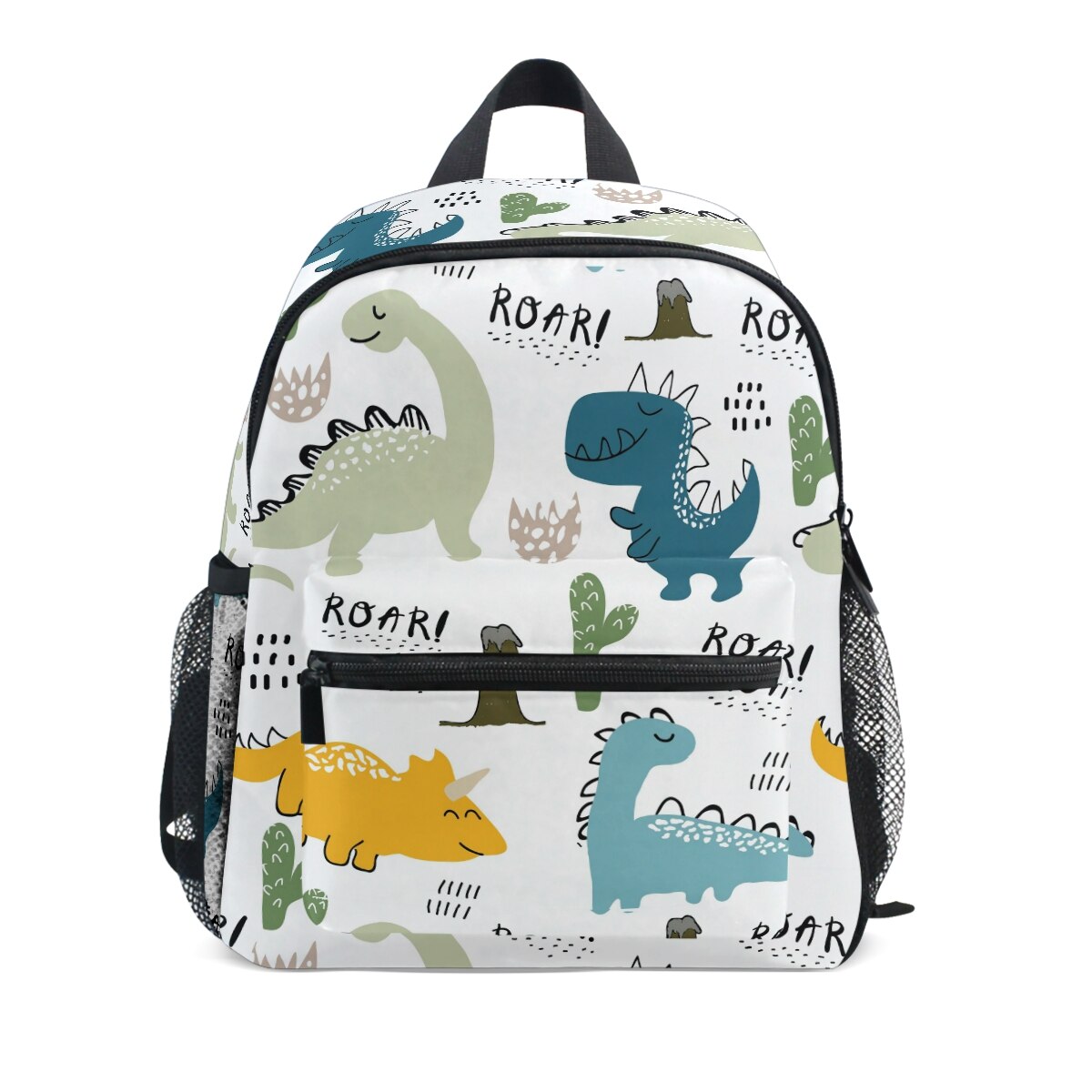 Mochilas escolares de dinosaurios para niños, morrales escolares para niñas, libros de animales originales, Mochila Infantil