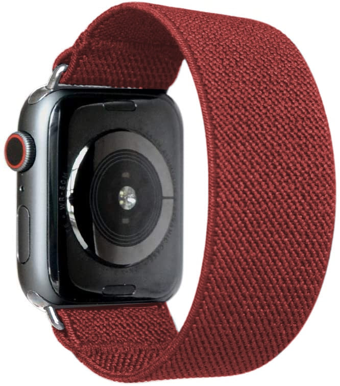 Correa Scrunchie para Apple watch 7, pulsera de 45mm, 41mm, 44mm, 40mm, 38mm y 42mm para mujer, correa iwatch series SE 6 5 4 3