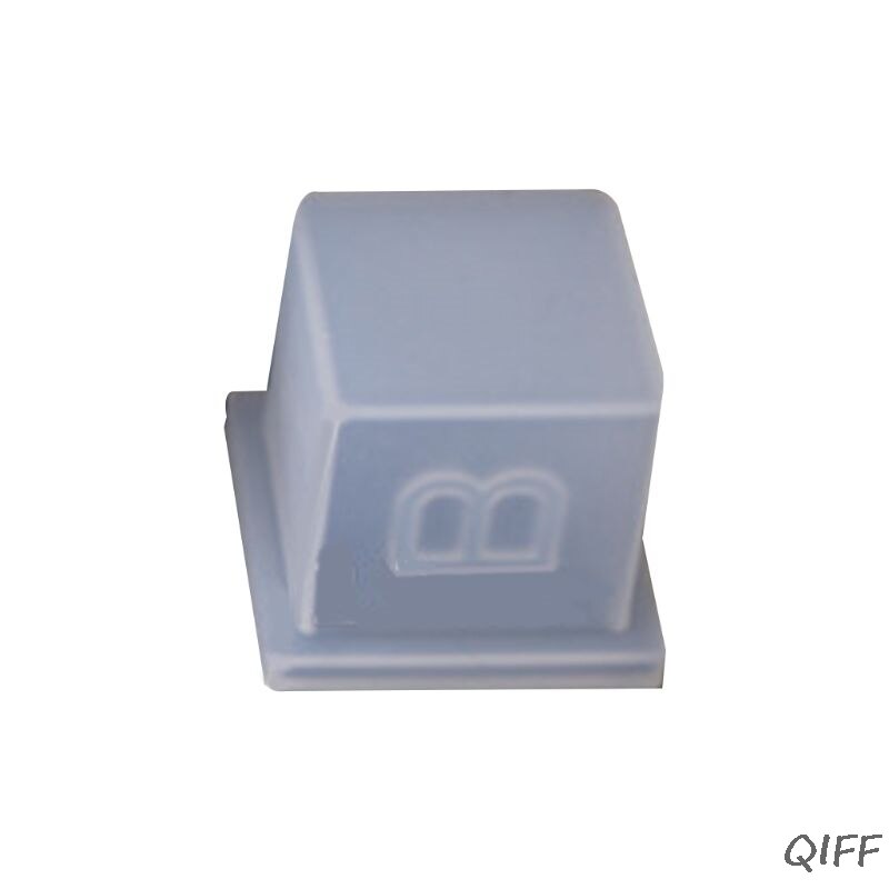 DIY Crystal Epoxy Mold Dice Fillet Shape Multi-spec Digital Game Silicone Mould