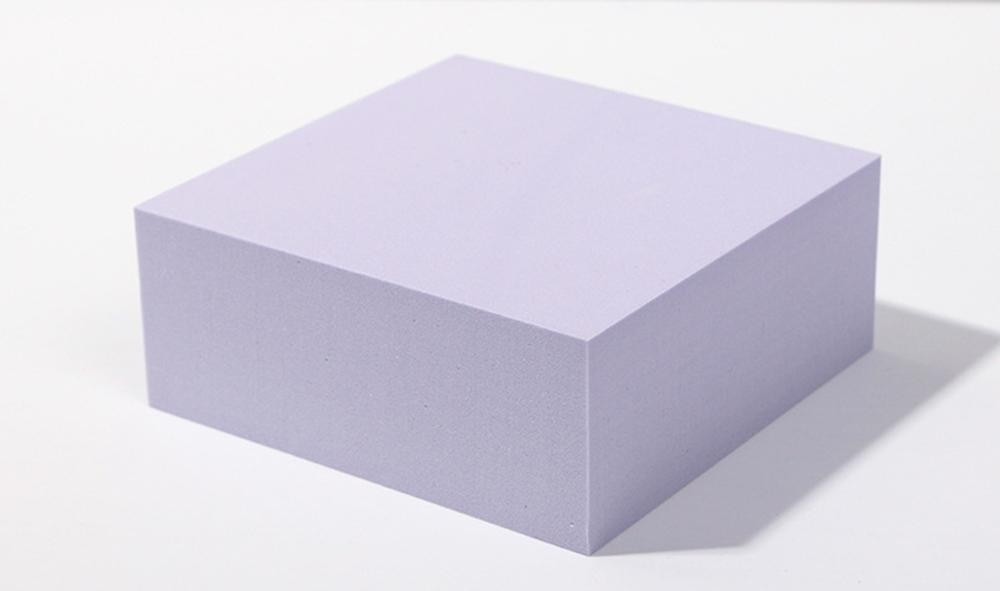 Recién llegado, cubo de fotografía INS, accesorios para fotos, cubo geométrico de espuma, accesorios de disparo para fondos de fotografía, color rosa claro y morado