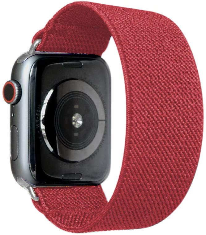 Correa Scrunchie para Apple watch 7, pulsera de 45mm, 41mm, 44mm, 40mm, 38mm y 42mm para mujer, correa iwatch series SE 6 5 4 3