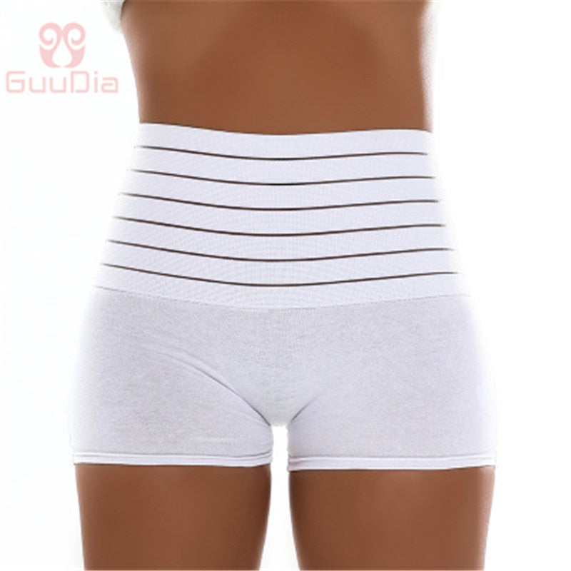 GUUDIA Women's Super Elastic Shapewear High Waist Seamless Body Shaper Butt Lifter Panty Tummy Control Thigh Slimmer Power Short