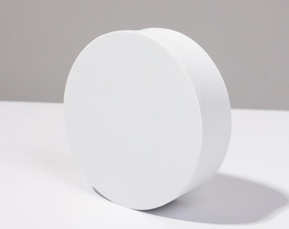 Recién llegado, cubo de fotografía INS, accesorios para fotos, cubo geométrico de espuma, accesorios de disparo para fondos de fotografía, color rosa claro y morado