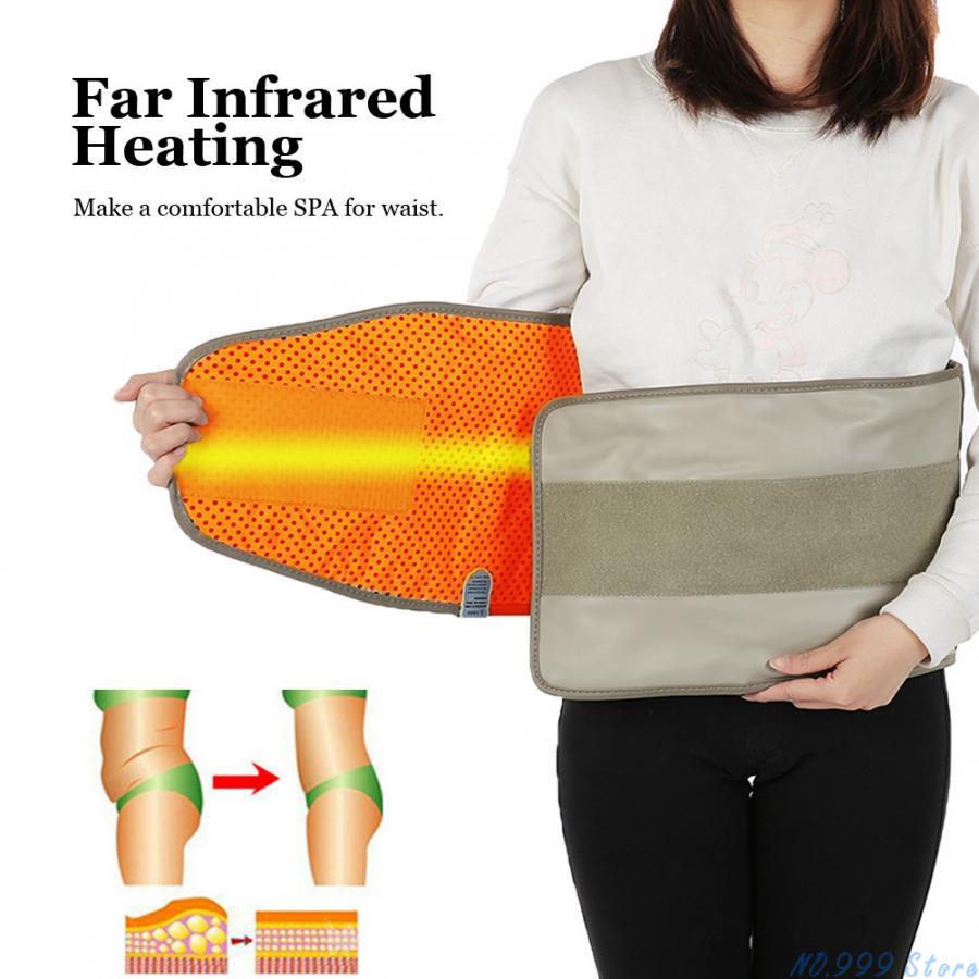 Hot Compress Far Infrared Heating Slimming Belt Vibrating Weight Loss Massager Fitness Device Lose Weight Belt Health Care