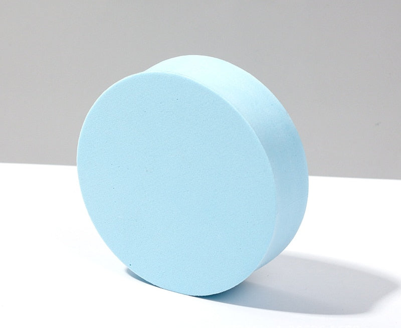 Recién llegado, cubo de fotografía INS, accesorios para fotos, cubo geométrico de espuma, accesorios de disparo para fondos de fotografía, color rosa claro y morado