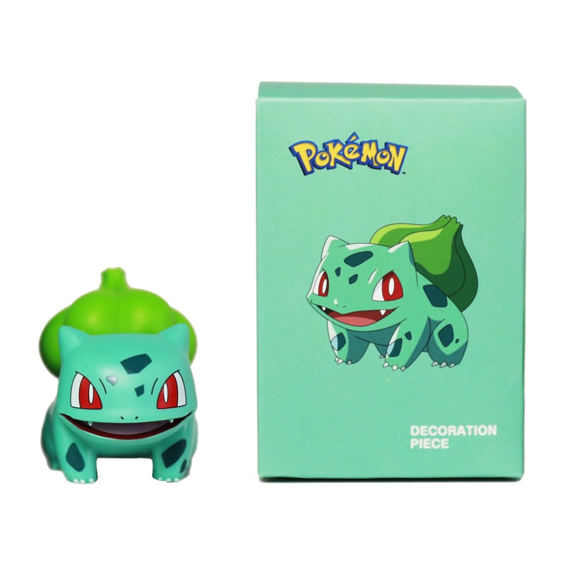 TOMY-figuras de muñecos Pokémon japoneses auténticos, colección de Pokémon Pikachu de 4-6cm, modelos de acción de Anime, juguetes para niños, regalo, caja oficial