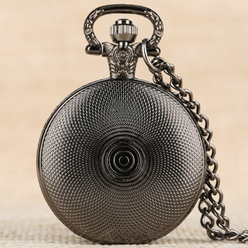 Reloj de bolsillo de cuarzo BTC, réplica de rublo de monedas físicas de Bitcoin chapadas Retro, Metal físico, colecciones de monedas de bits de imitación antiguas
