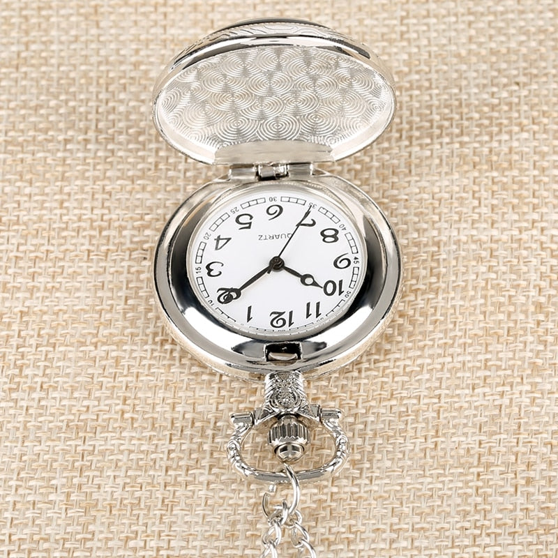 Reloj de bolsillo de cuarzo BTC, réplica de rublo de monedas físicas de Bitcoin chapadas Retro, Metal físico, colecciones de monedas de bits de imitación antiguas