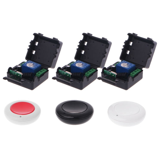 OOTDTY 315MHz Universal DC 9V 12V 24V 10A relé 1CH receptor de interruptor de control remoto inalámbrico Transmisor RF hogar inteligente
