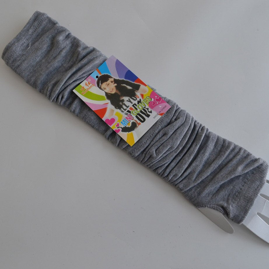 Naiveroo moda mujer señora rayas codo guantes más cálidos tejidos guantes largos sin dedos codo mitones accesorios de Navidad regalo
