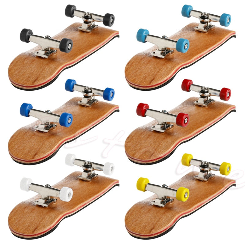 Diapasón de cubierta de madera completo básico, madera de arce con rodamientos, cinta de espuma de grano, juguetes para niños