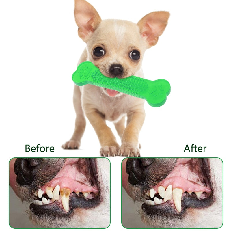 Juguetes para perros, limpiador de dientes molares para mascotas, palo de cepillado, juguete para masticar para perros, cepillo dental para perros, cuidado Dental para cachorros y perros