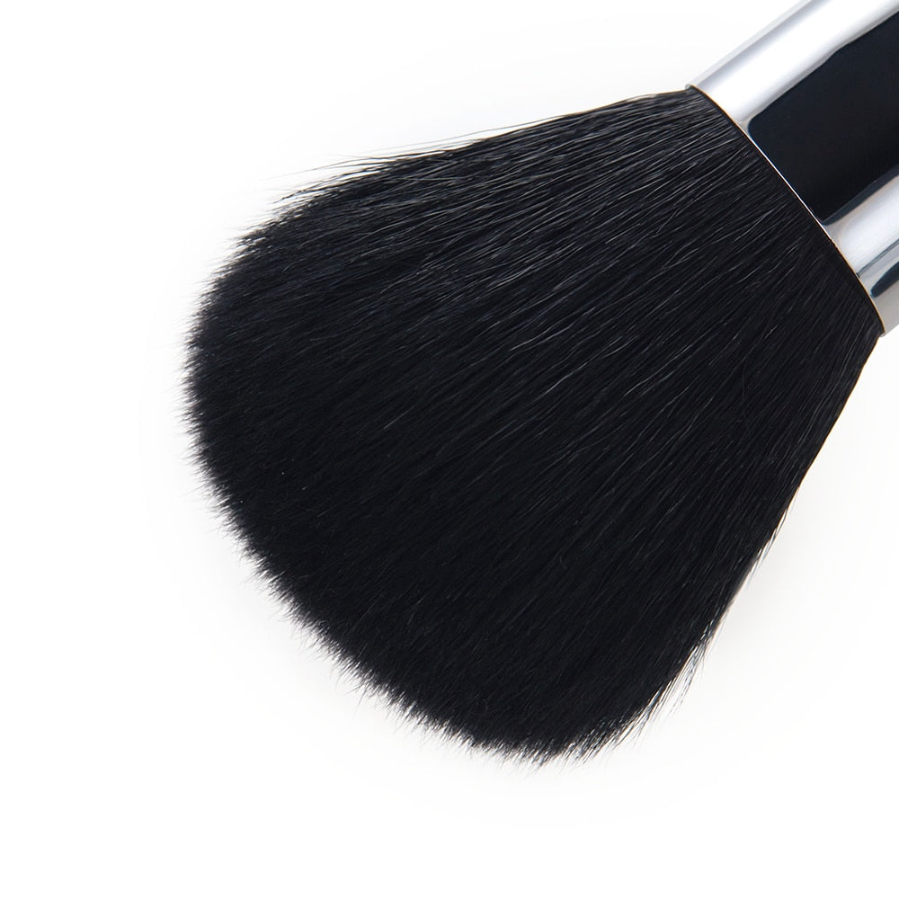 Jessup Brocha para polvos de maquillaje facial, herramientas de belleza, bronceador cosmético, pelo sintético suave B063