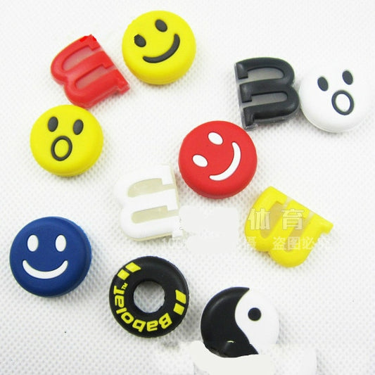 Bádminton squash amortiguador para raqueta de tenis silicona terremoto raqueta de tenis cara accesorios deportivos almohadilla de choque