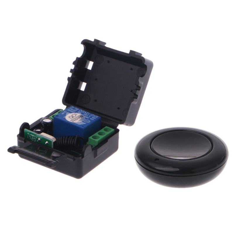 OOTDTY 315MHz Universal DC 9V 12V 24V 10A relé 1CH receptor de interruptor de control remoto inalámbrico Transmisor RF hogar inteligente