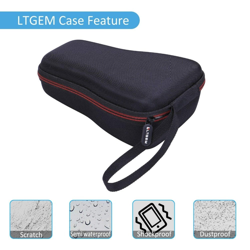 LTGEM Estuche rígido EVA para Brother P-Touch PTH110 y PT-H100 Easy Portable Label Maker - Bolsa de almacenaje y Transporte Protectora de Viaje