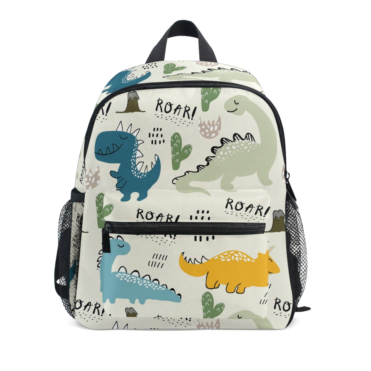 Mochilas escolares de dinosaurios para niños, morrales escolares para niñas, libros de animales originales, Mochila Infantil