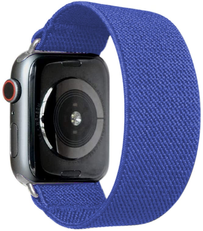 Correa Scrunchie para Apple watch 7, pulsera de 45mm, 41mm, 44mm, 40mm, 38mm y 42mm para mujer, correa iwatch series SE 6 5 4 3