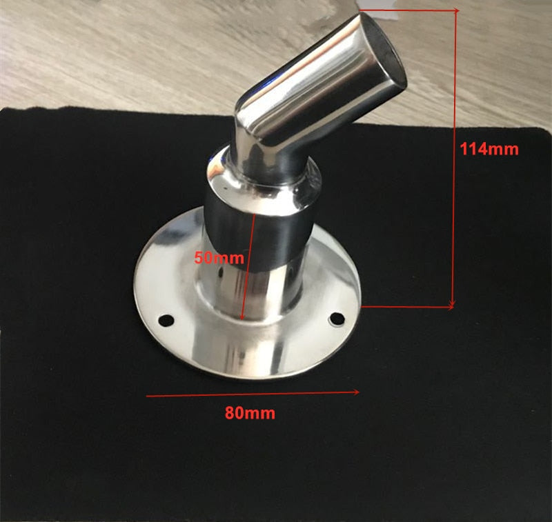 Tubo de escape a través del casco de acero inoxidable 316, pieza de Hardware del zócalo del tubo del calentador de aire diésel para barco y camión