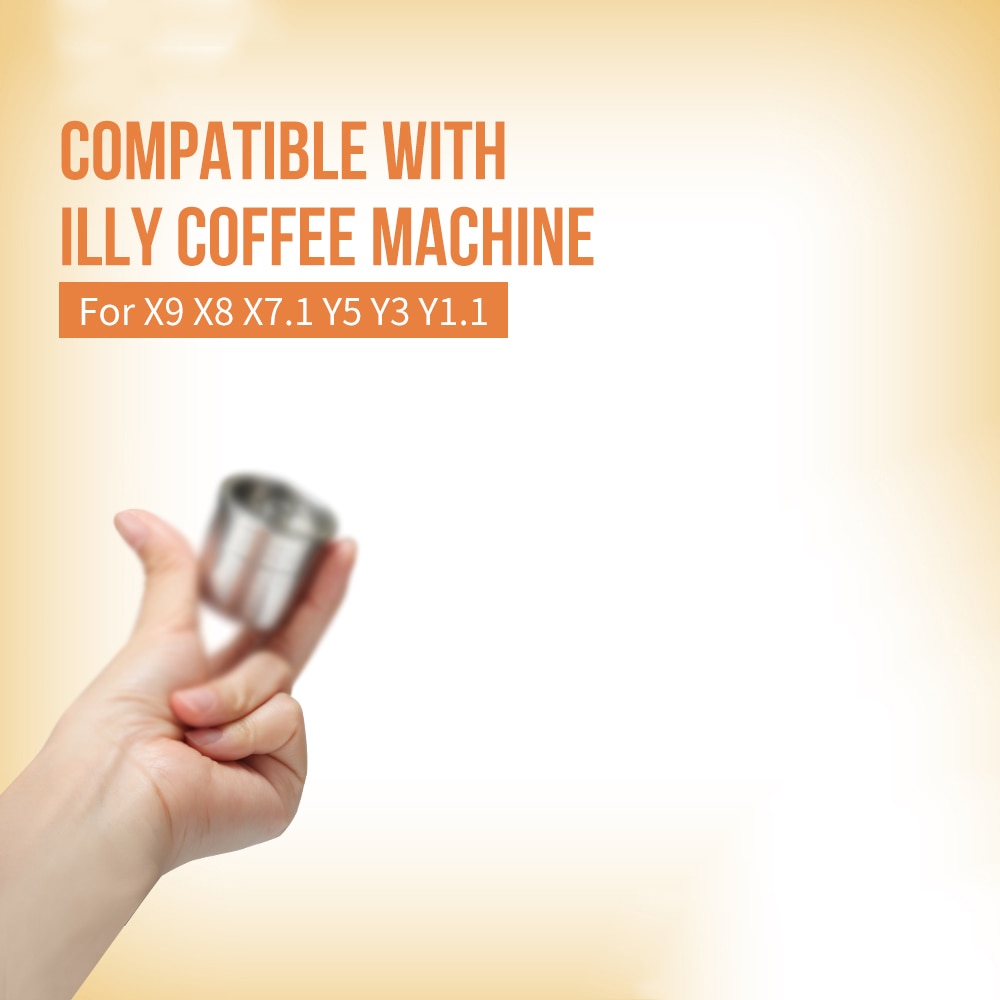iCafilas Refillable Coffee Capsule For Nespresso & Dolce Gusto & Vertuoline & Illy Drop Shipping Vip Link