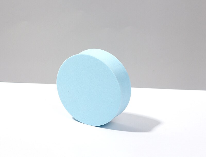 Recién llegado, cubo de fotografía INS, accesorios para fotos, cubo geométrico de espuma, accesorios de disparo para fondos de fotografía, color rosa claro y morado