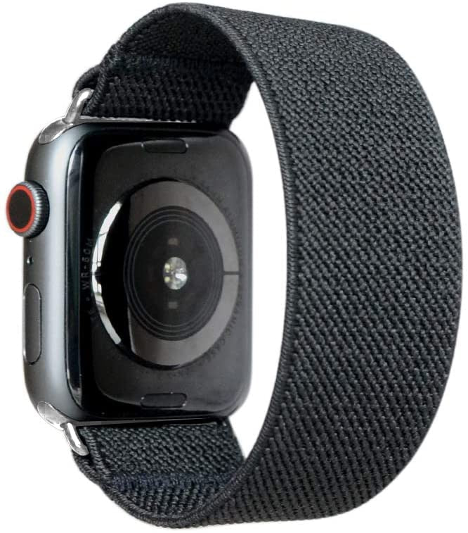 Correa Scrunchie para Apple watch 7, pulsera de 45mm, 41mm, 44mm, 40mm, 38mm y 42mm para mujer, correa iwatch series SE 6 5 4 3