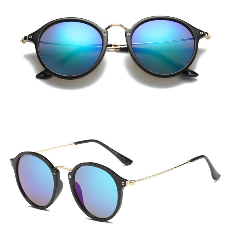 RBROVO, gafas De Sol redondas a la moda, gafas De Sol De diseñador para mujer, gafas De Sol 2021 De alta calidad para mujeres/hombres, gafas De Sol Vintage