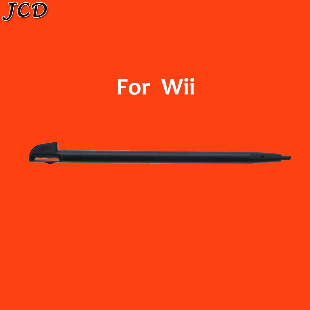 JCD lápiz telescópico de Metal, lápiz de pantalla táctil de plástico para 2DS 3DS nuevo 2DS LL XL nuevo 3DS XL para NDSL DS Lite NDSi NDS Wii