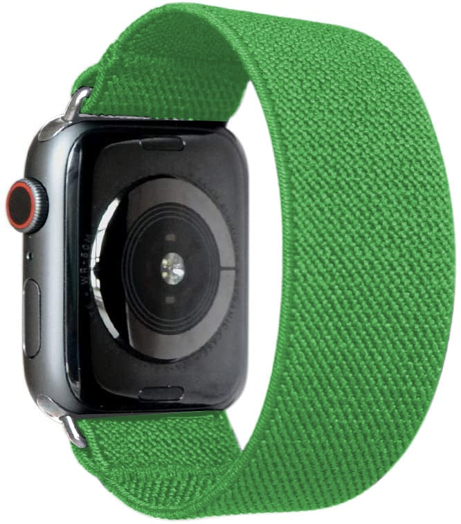 Correa Scrunchie para Apple watch 7, pulsera de 45mm, 41mm, 44mm, 40mm, 38mm y 42mm para mujer, correa iwatch series SE 6 5 4 3