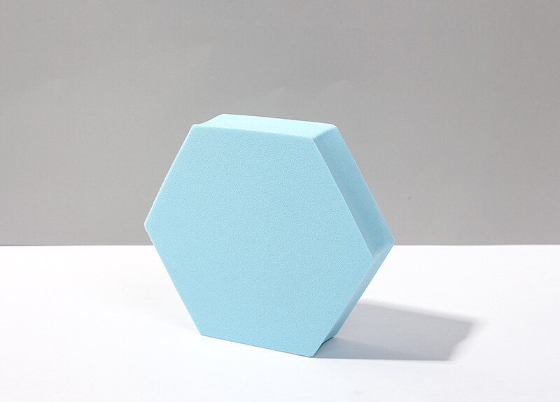 Recién llegado, cubo de fotografía INS, accesorios para fotos, cubo geométrico de espuma, accesorios de disparo para fondos de fotografía, color rosa claro y morado